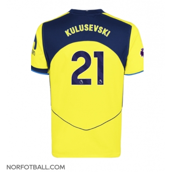 Billige Fotballdrakt Tottenham Hotspur Dejan Kulusevski #21 Replika Tredjedrakt 2025-26 Kortermet